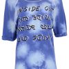 Women Lala Berlin | Pre-Loved T-Shirt Inbar Inside Out-Xs Blue Splash