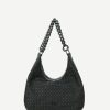 Women Lala Berlin | Shoulderbag Marta Heritage Suede Black