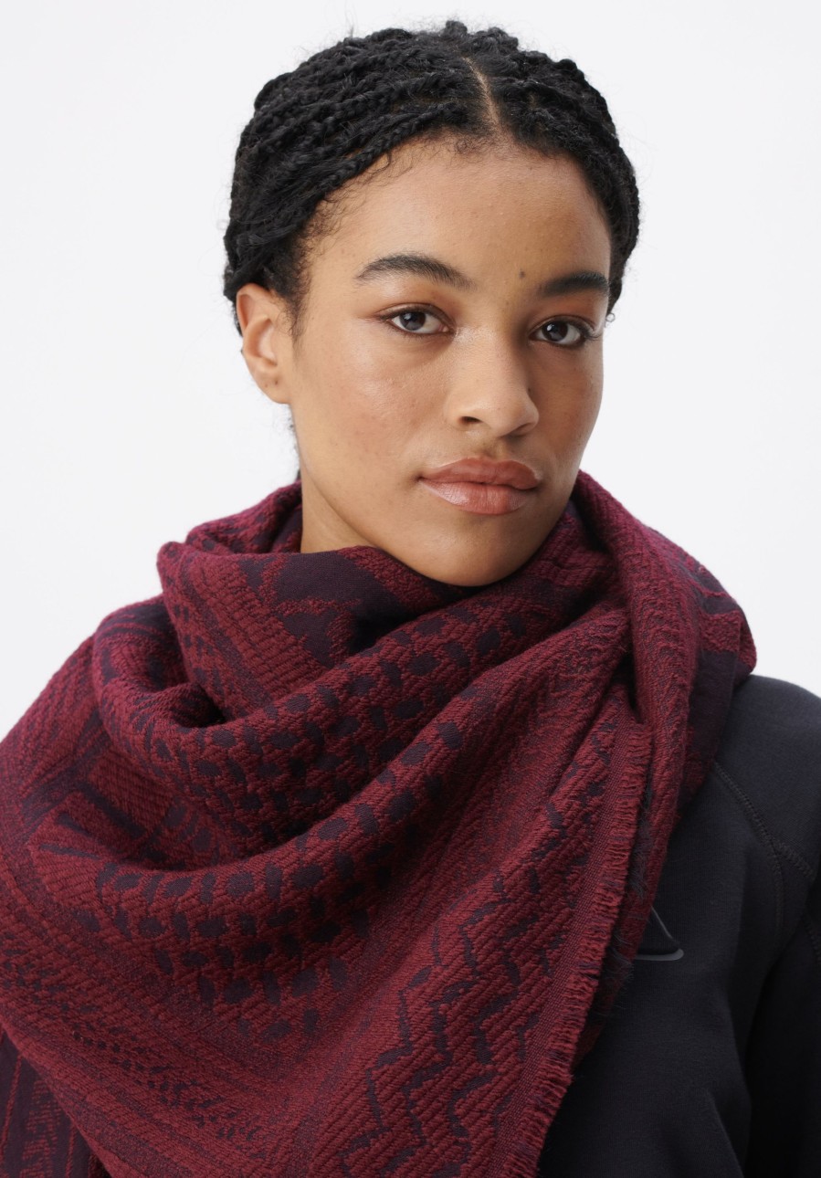 Women Lala Berlin | Scarf Anais Zebra Swirl Fudge