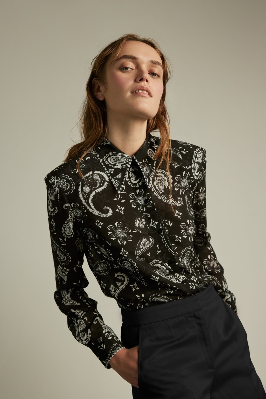 Women Lala Berlin | Blouse Blix Paisley Stars