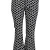 Women Lala Berlin | Pre-Loved Pants Faisa-S Kufiya Jacquard B/W