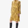 Women Lala Berlin | Dress Daneris Heritage Star Yellow