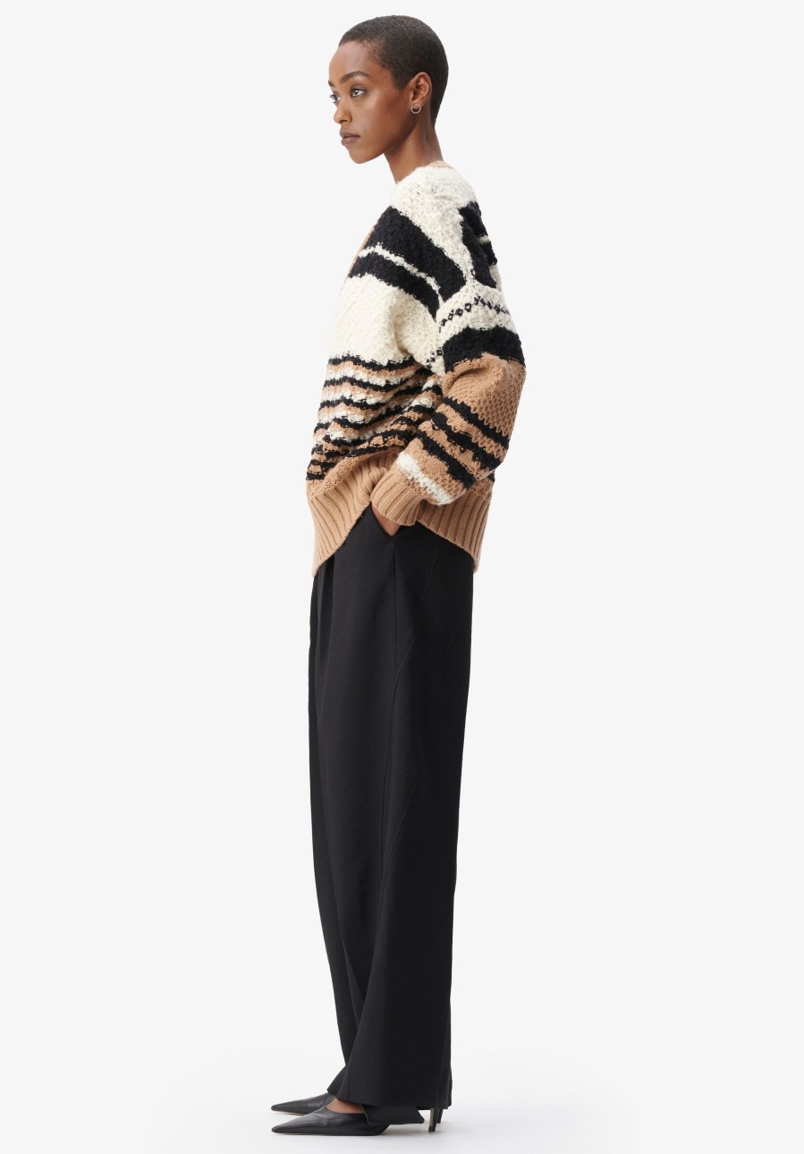 Women Lala Berlin | Jumper Kianna Stripy Desert