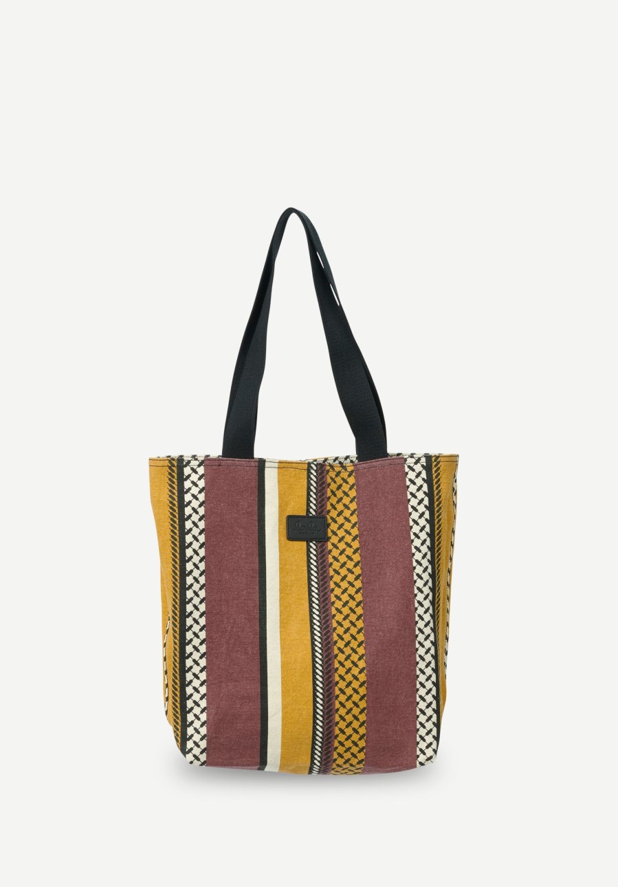 Women Lala Berlin | Tote Carmela Multicolor Toffee