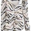 Women Lala Berlin | Pre-Loved Blouse Becca-M Fantasy Tiger