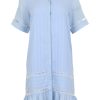 Women Lala Berlin | Pre-Loved Dress Minki Stripes-S Sky