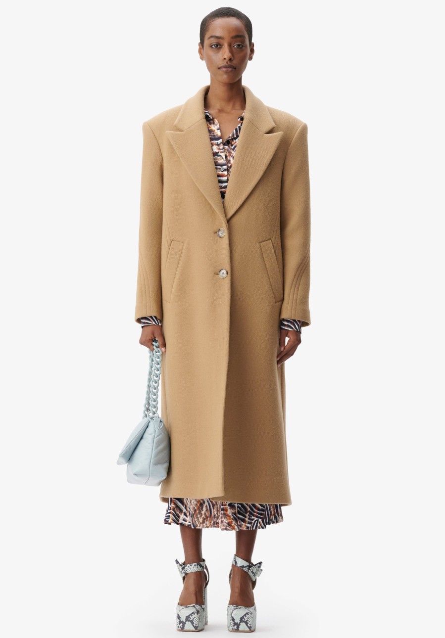 Women Lala Berlin | Coat Orely Toffee