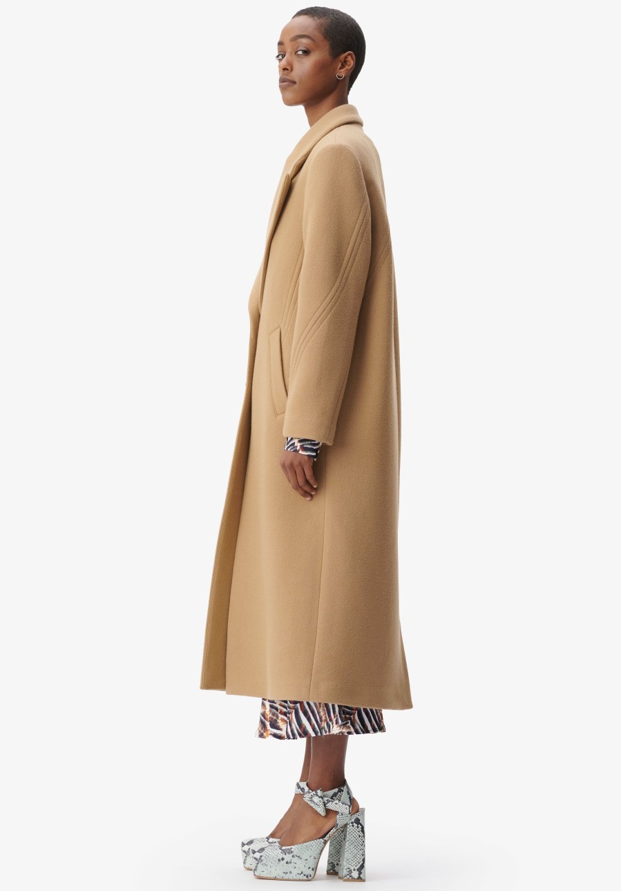 Women Lala Berlin | Coat Orely Toffee