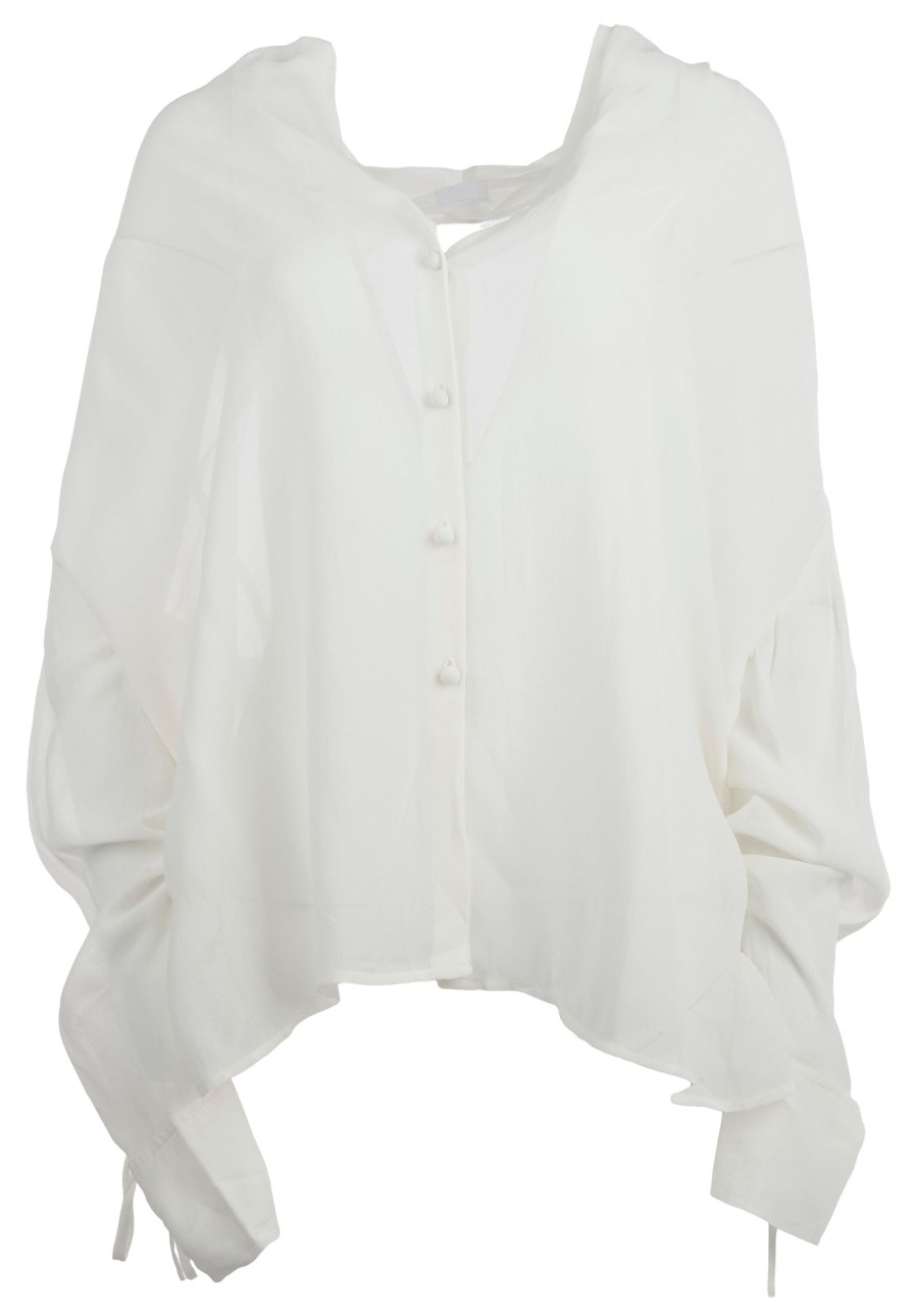 Women Lala Berlin | Pre-Loved Blouse Donna-S White