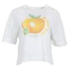 Women Lala Berlin | Pre-Loved T-Shirt Crea-Xs White