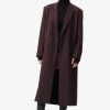 Women Lala Berlin | Coat Odith Stripe Fudge