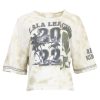 Women Lala Berlin | Pre-Loved T-Shirt Creo-Xl Green Tie Dye