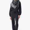 Women Lala Berlin | Scarf Anais Zebra Swirl Black