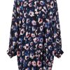 Women Lala Berlin | Pre-Loved Dress Diem-Xs Winter Blossom Blue