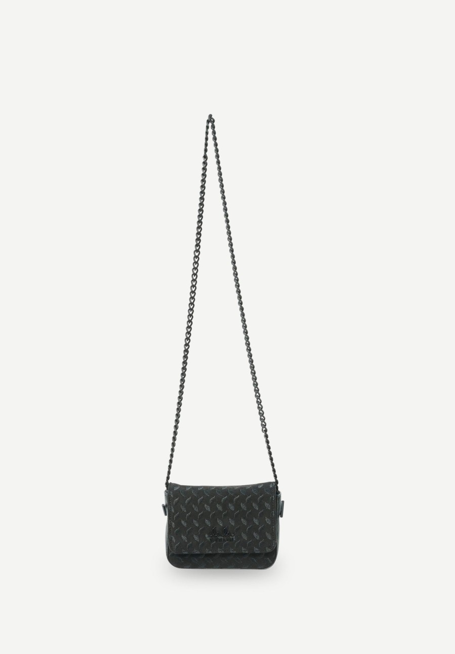 Women Lala Berlin | Micro Crossbody Maite Heritage Suede Black