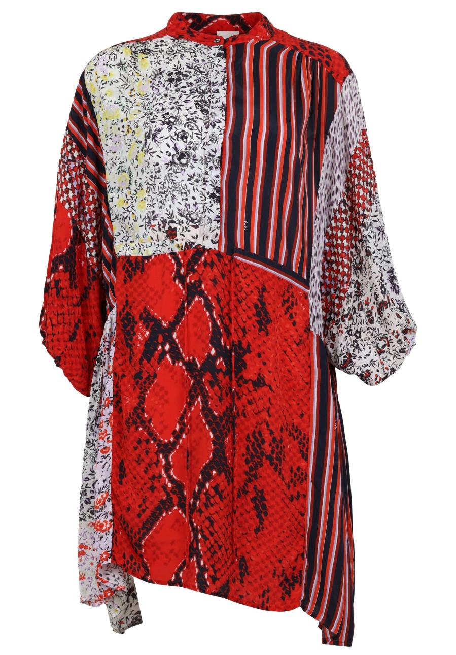 Women Lala Berlin | Pre-Loved Dress Daffie-S Multi Patchwork Prints