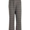 Women Lala Berlin | Pre-Loved Pants Parole-M Light Blue Check