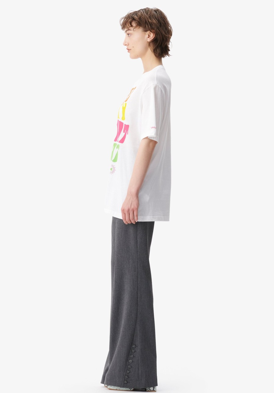 Women Lala Berlin | T-Shirt Collin Every Moment Multicolor