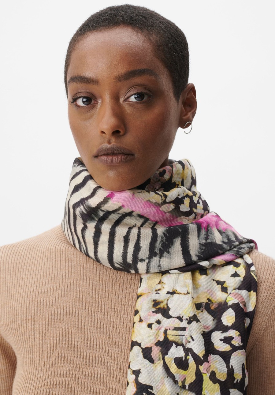 Women Lala Berlin | Scarf Abix Animal Patchwork