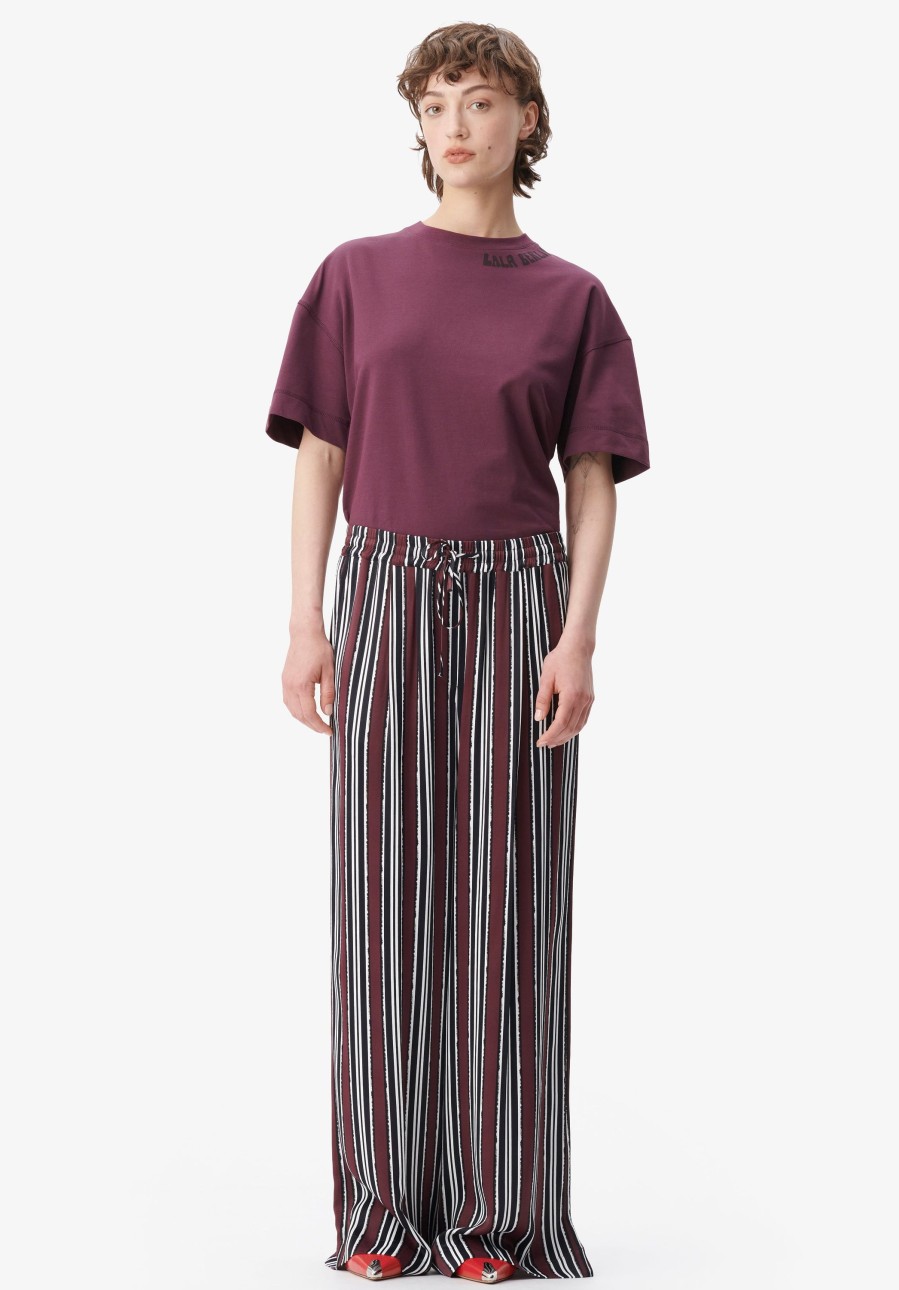 Women Lala Berlin | Pants Perlo Shibori Stripe