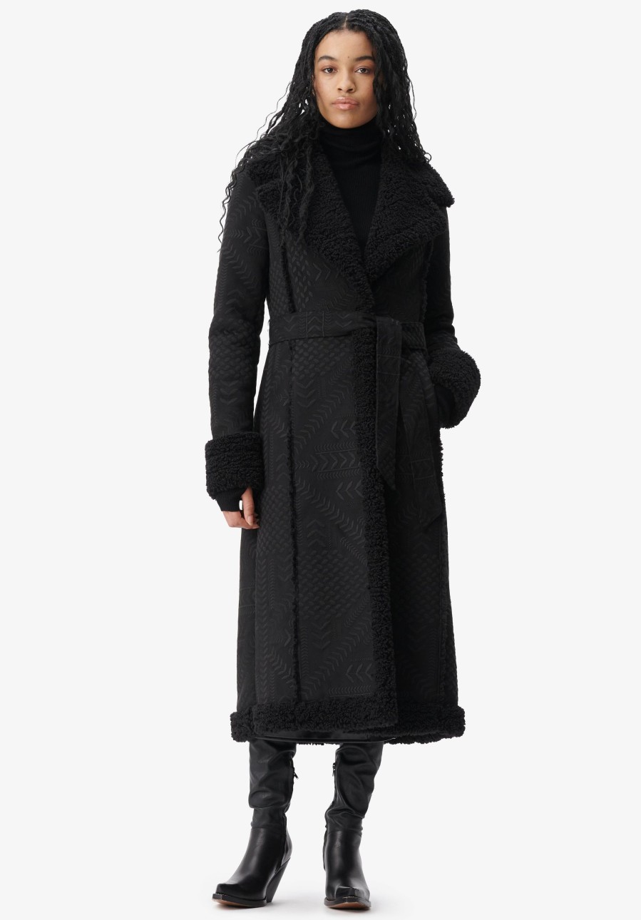 Women Lala Berlin | Coat Osia Heritage Star Emb