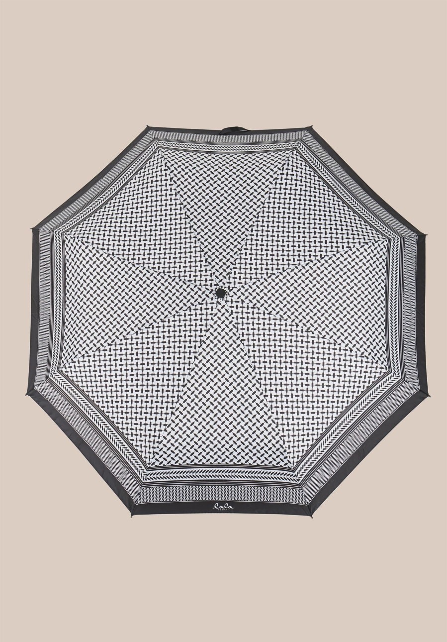 Women Lala Berlin | Umbrella Ulla Heritage Off-White_Black